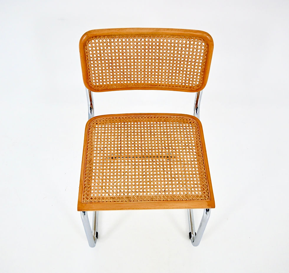 Thumbnail: Dining Chairs Style B32 By Marcel Breuer, set of 4