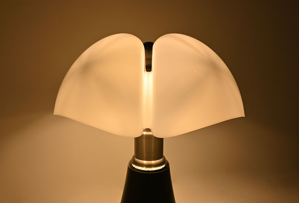 Thumbnail: Pipistrello Table Lamp by Gae Aulenti for Martinelli Luce, 1960s