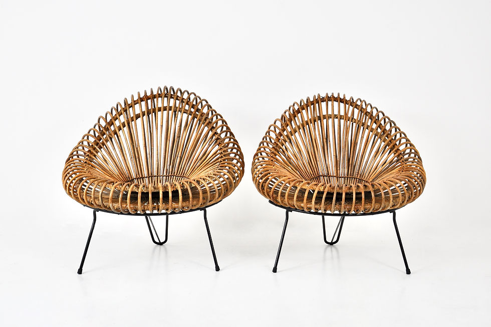 Thumbnail: Lounge chairs by Janine Abraham & Dirk Jan Rol for Rougier, 1950s