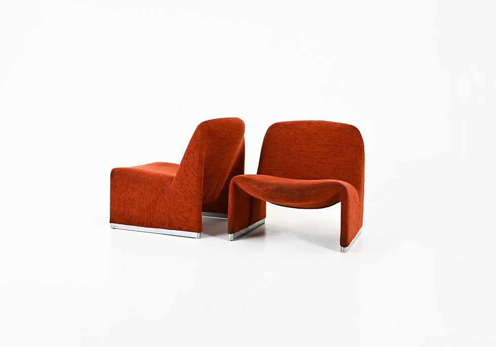 Alky Chairs by Giancarlo Piretti for Anonima Castelli, 1970s,  set of 2