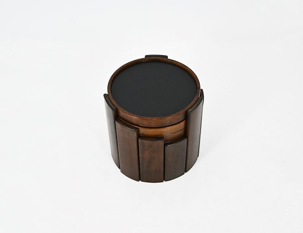 Thumbnail: Model 780 Nesting Tables by Gianfranco Frattini for Cassina, 1960s, set of 4