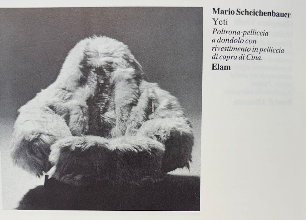 Thumbnail: Rocking Chair "Yeti" by Mario Scheichenbauer for Elam, 1960s