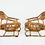 Thumbnail: Italian rattan Armchairs, 1960s, set of 2
