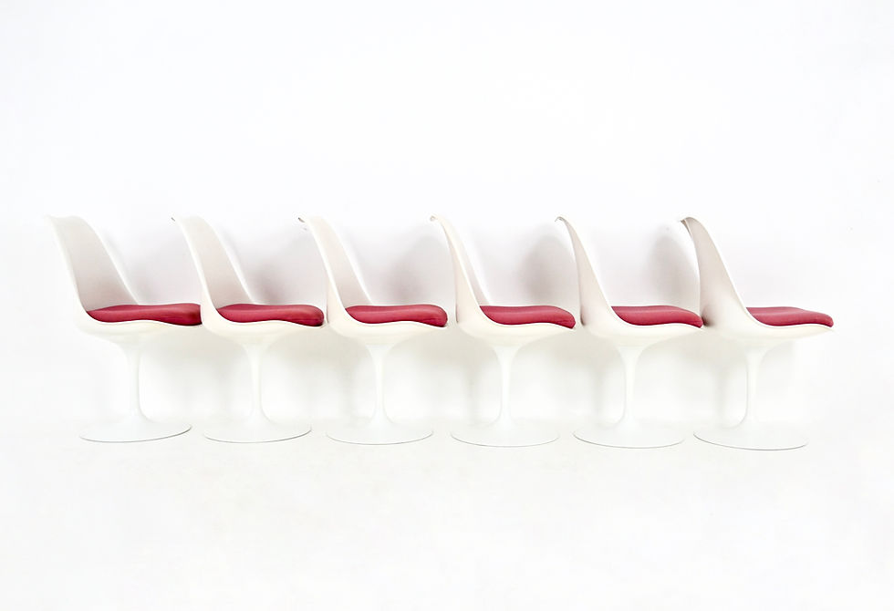 Thumbnail: Tulip Dining Chairs by Eero Saarinen for Knoll International , 1970s, set of 6
