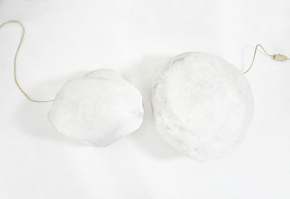 Thumbnail: "Dora" Rock Lamp by André Cazenave for Atelier A, 1970s, set of 2