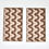 Thumbnail: Fabric Board  by Verner Panton for Mira Spectrum, 1970S, set of 2