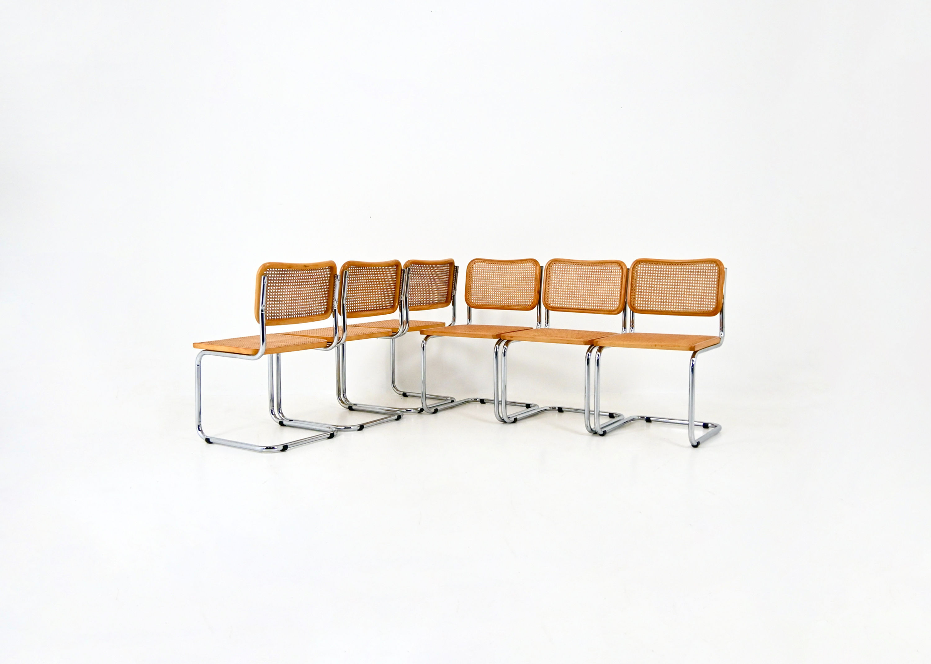 Dining Chairs Style B32 By Marcel Breuer, set of 6