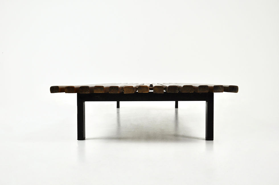 Thumbnail: "Cansado" Bench by Charlotte Perriand for Steph Simon, 1950s