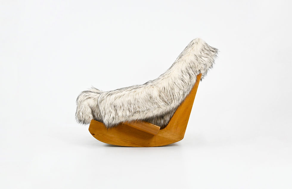 Thumbnail: Rocking Chair "Yeti" by Mario Scheichenbauer for Elam, 1960s