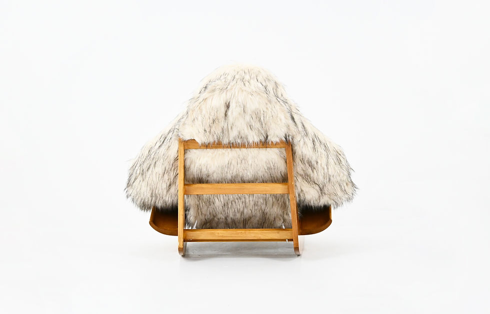 Thumbnail: Rocking Chair "Yeti" by Mario Scheichenbauer for Elam, 1960s