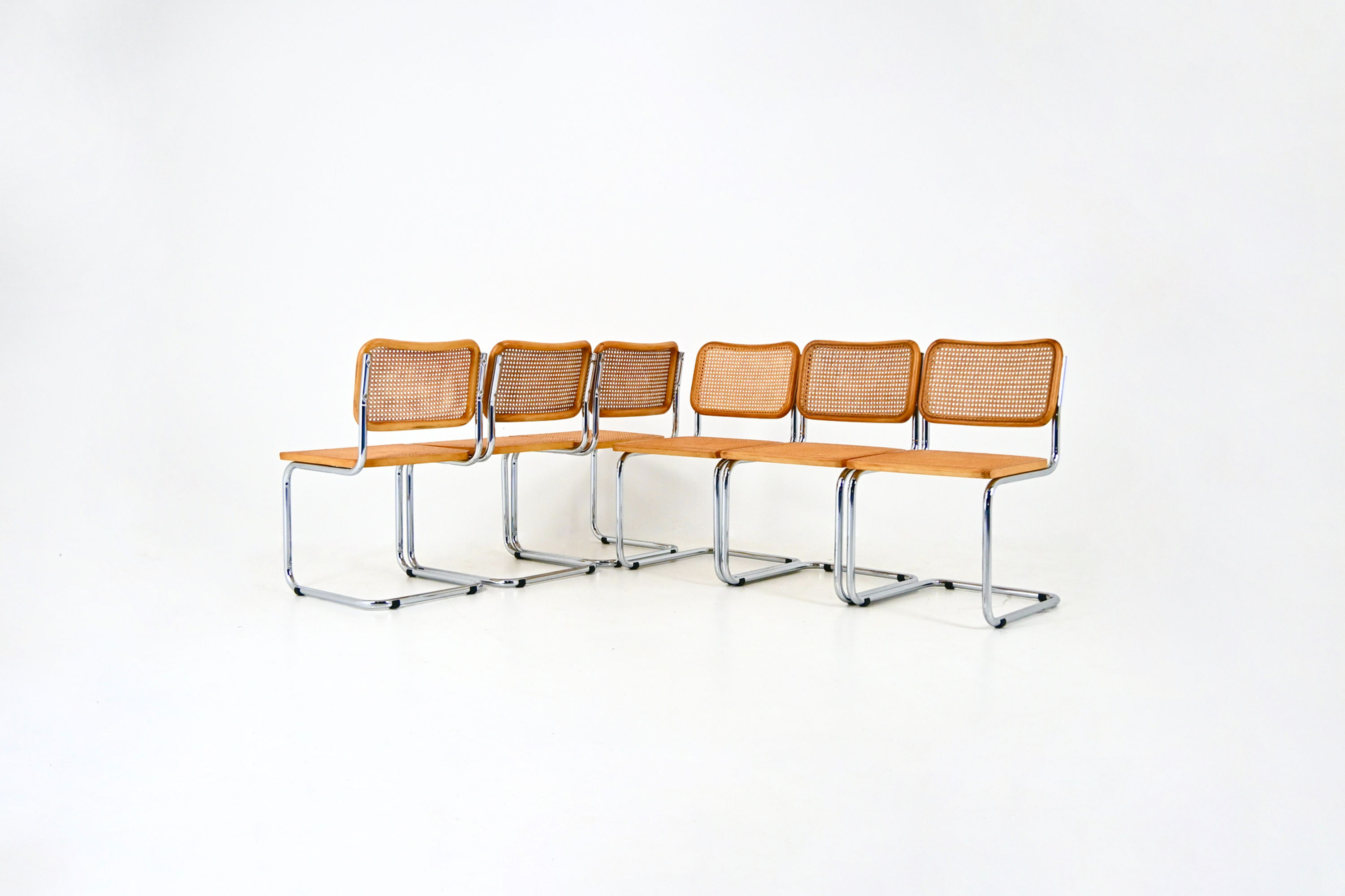Dining Chairs Style B32 By Marcel Breuer, set of 6