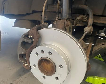 Mercedes Sprinter brake replacement