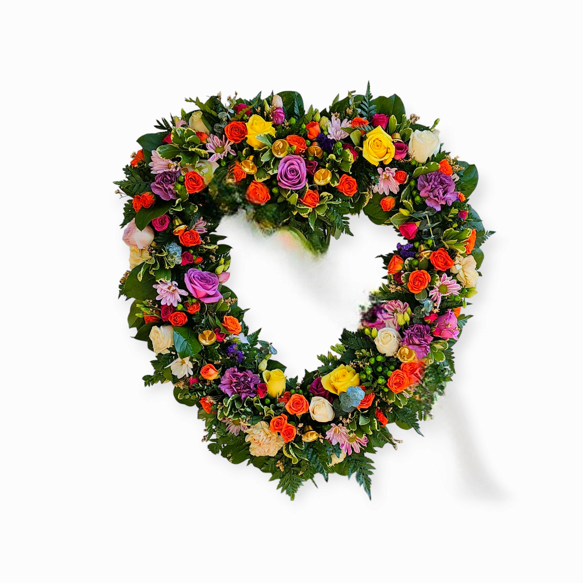 Open Heart Wreath