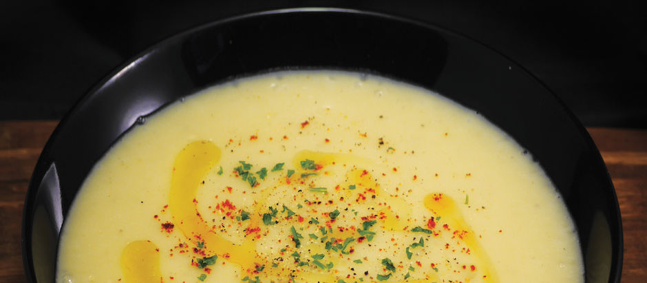 Potato and Leek Soup with Chilli
