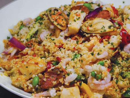 Bulgur Paella 