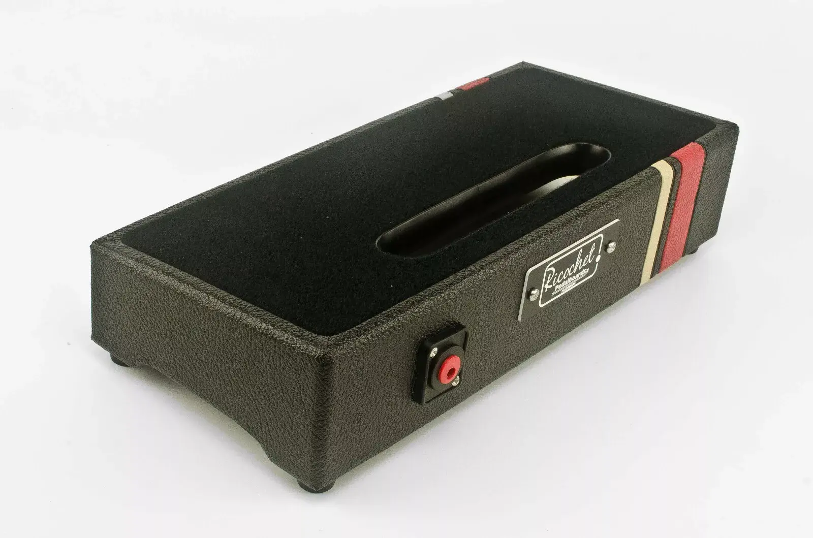 Ricochet Black/Red/White Pedalboard (Small)