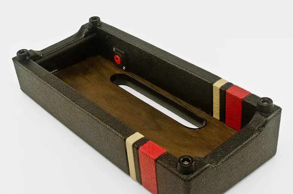 Thumbnail: Ricochet Black/Red/White Pedalboard (Small)