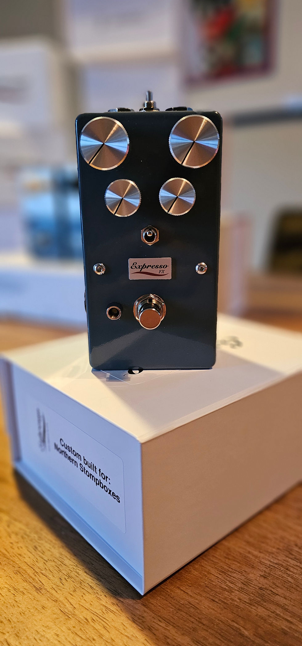 Thumbnail: Expresso FX Custom Dual Germanium/Silicon Fuzz with Filter Control (Pelham Blue)