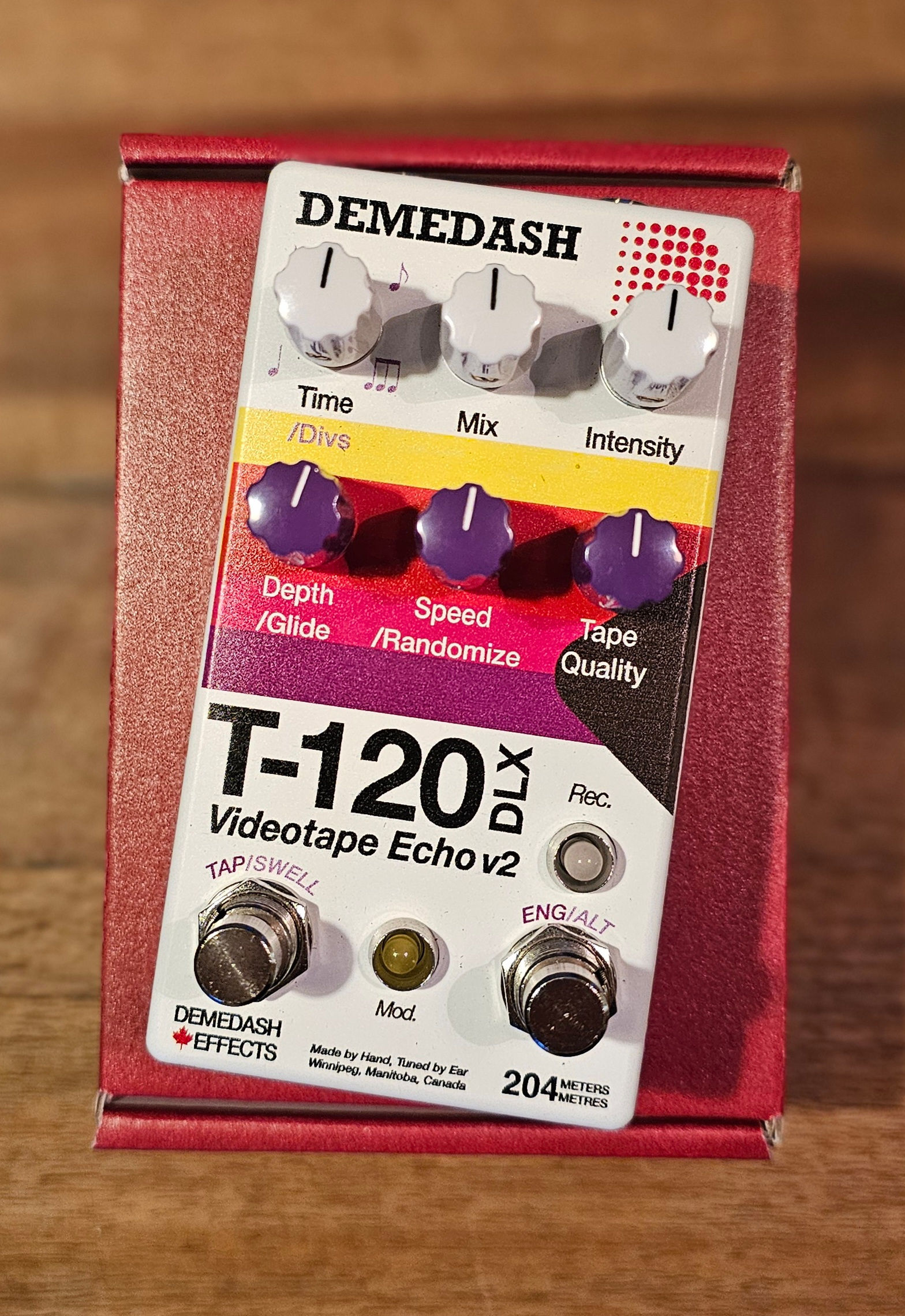 Demedash Effects - T120 V2 DLX Videotape Delay