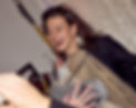 Personal stylist helping client choose glitter outfit at RENTGLAM Amsterdam