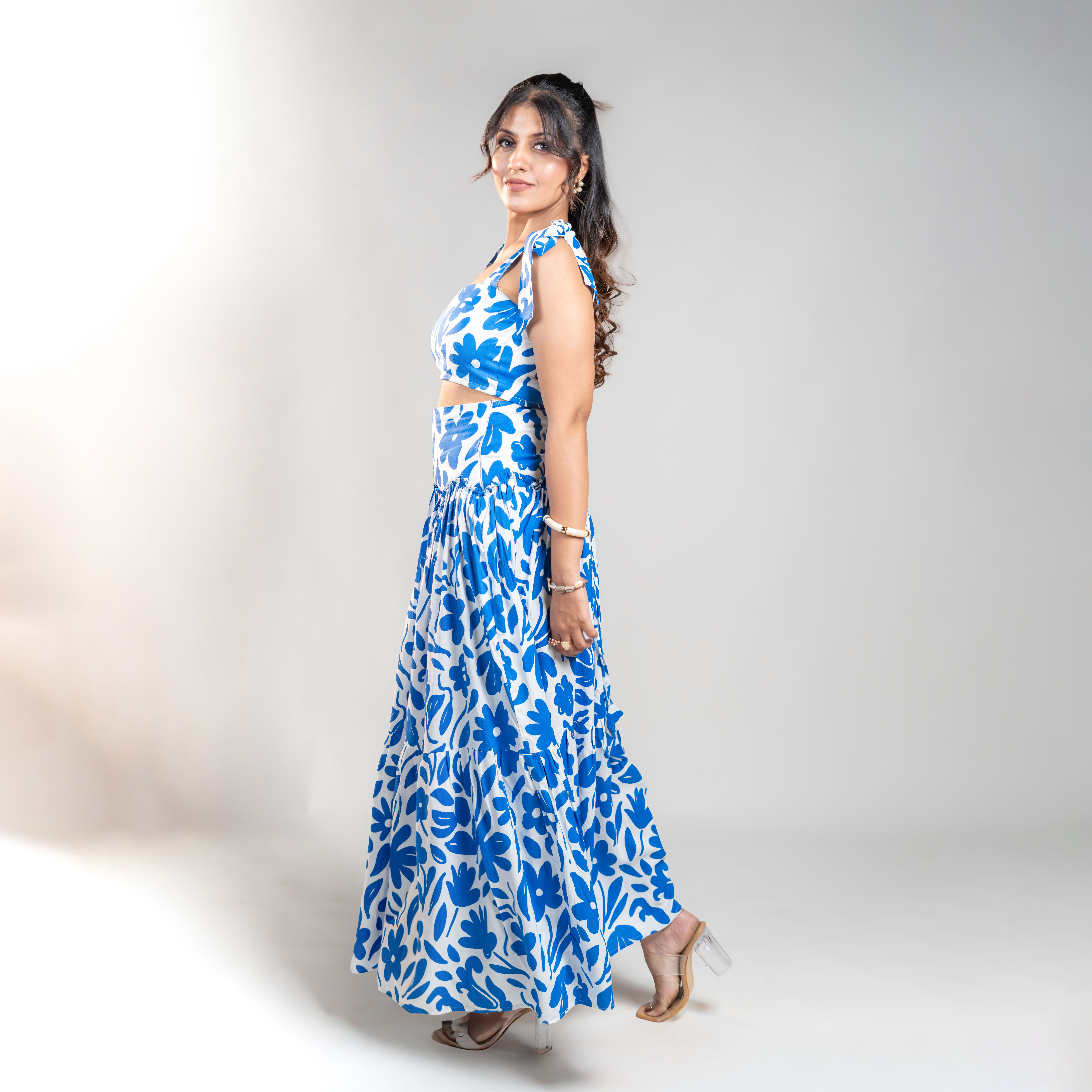 Blue Garden Co-ord Set