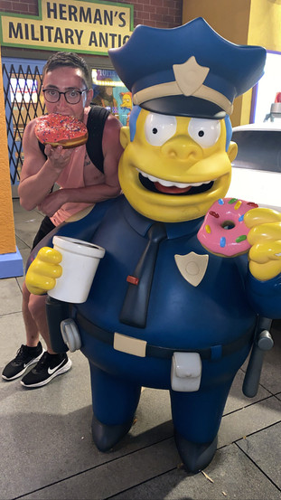 The Simpsons Universal studio Hollywood