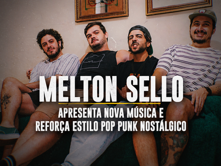 Melton Sello apresenta nova música e reforça estilo pop punk nostálgico