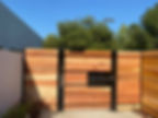 HORIZONTAL IRON/REDWOOD INSIDE VIEW