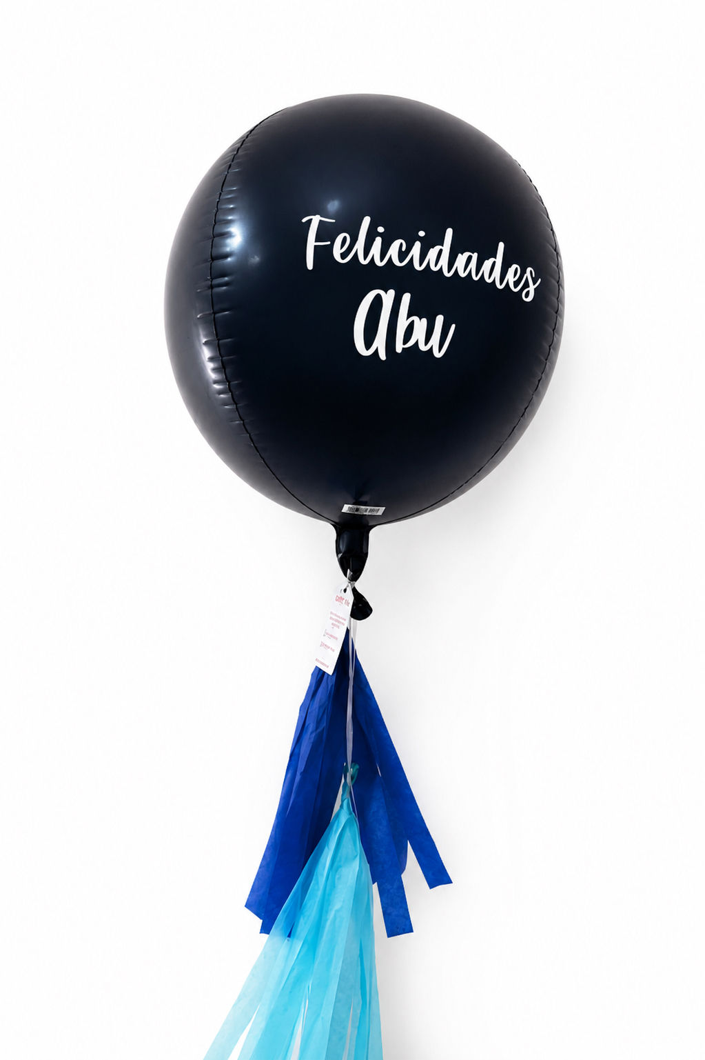 Globo Orbz personalizado Azul Marino