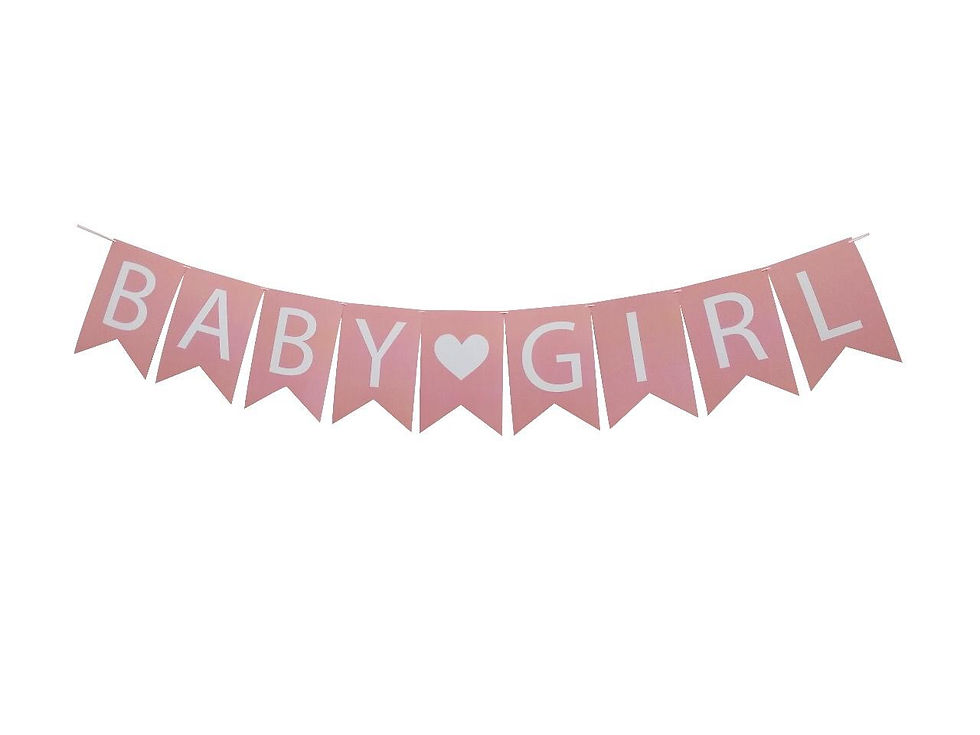 Banner Baby Girl