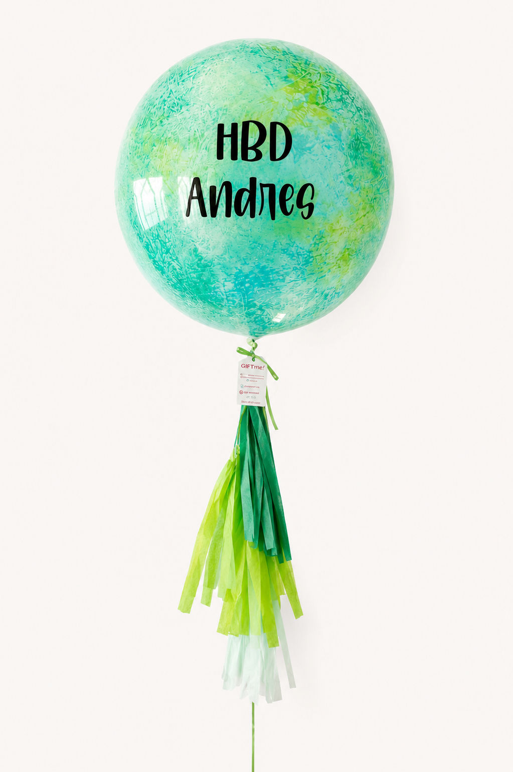 Globo Burbuja pintada Personalizada