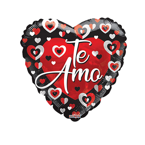 Globo Te Amo negro