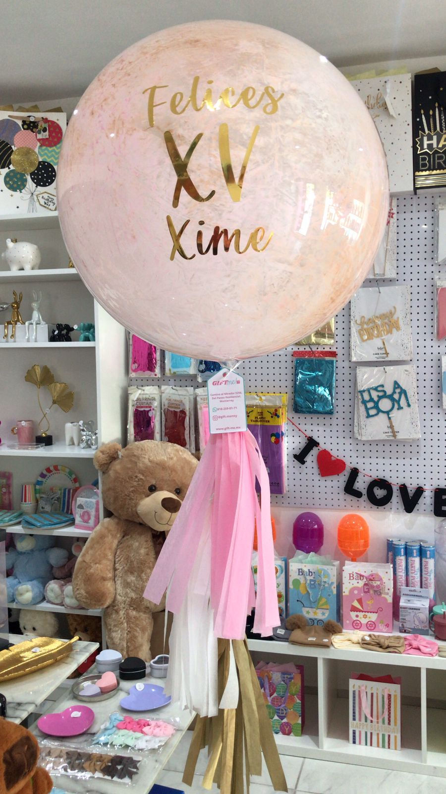 Miniatura: Globo Burbuja pintada Personalizada