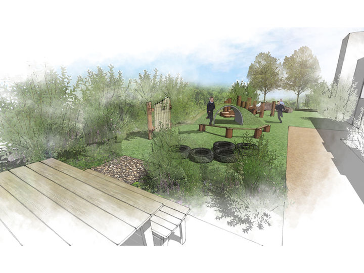 Rachel Papworth Nature Play Garden Design Visual