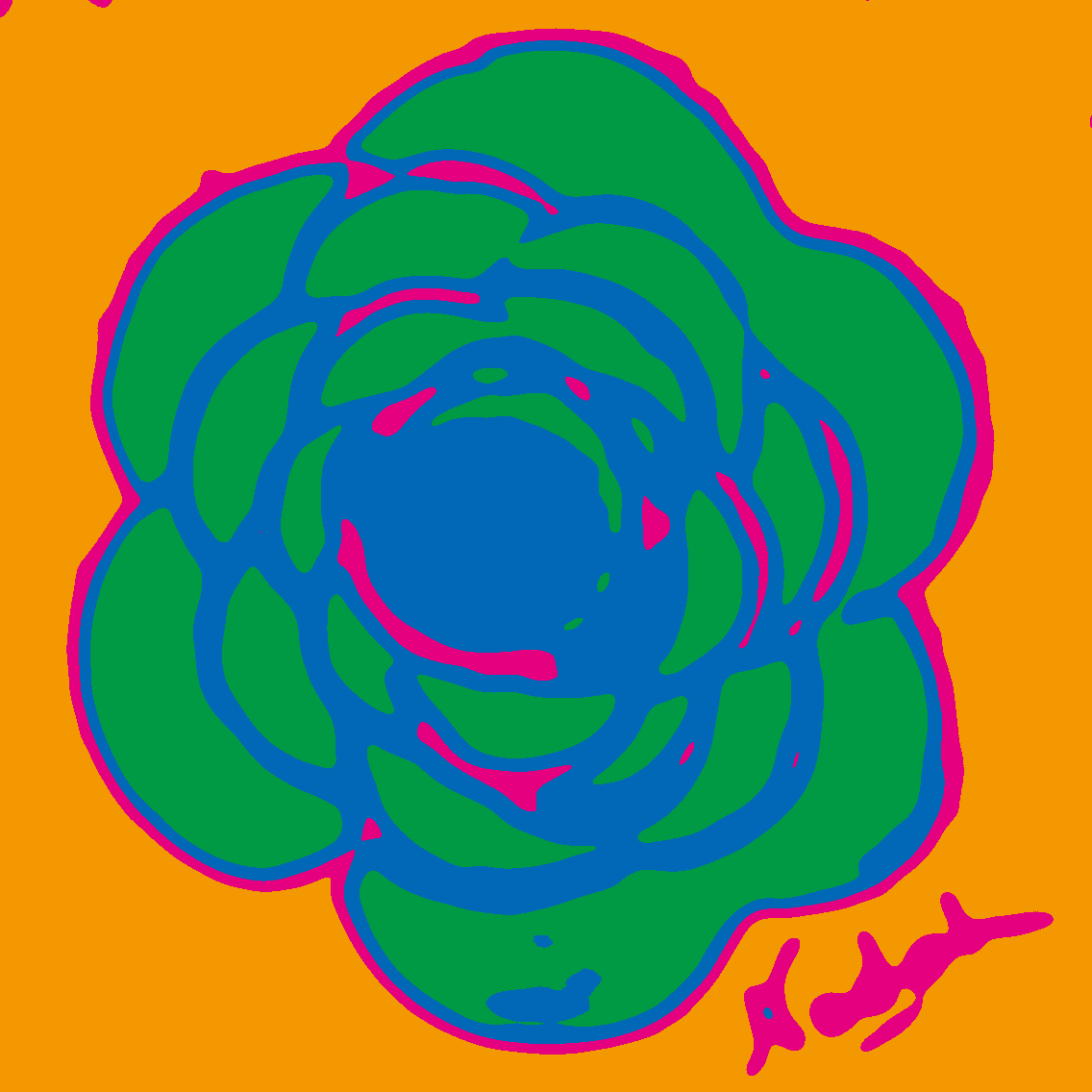 La Flor Pop Art #61