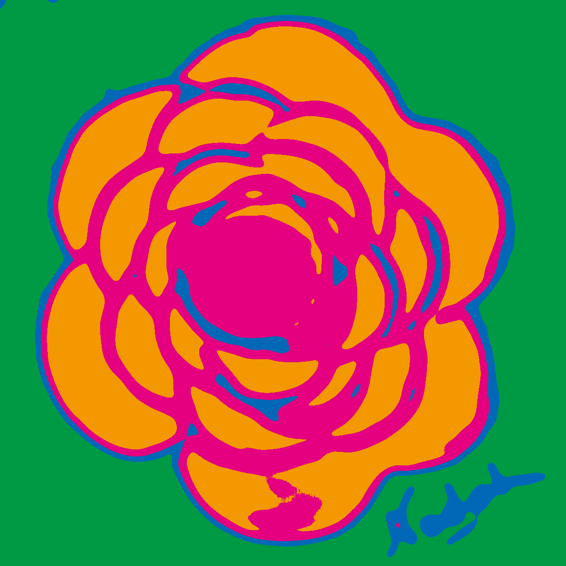 La Flor Pop Art #68