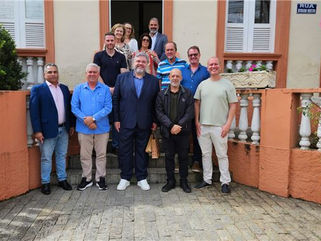Prefeitura de Domingos Martins recebe comitiva de Ribeirão Preto e Marechal Floriano