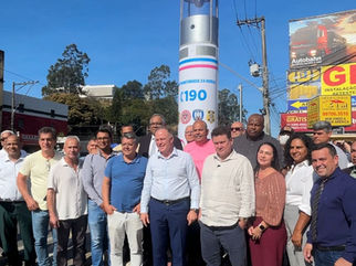 Totem de segurança com câmeras e tecnologia de inteligência artificial é inaugurado em Jardim América
