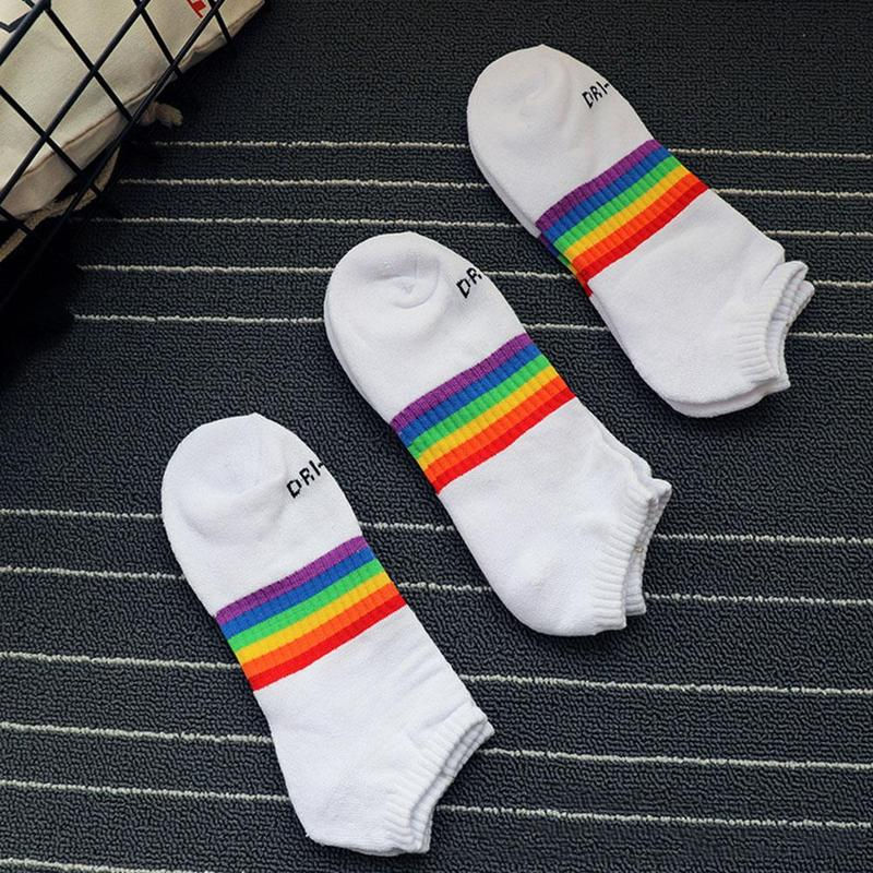 Miniaturbild: Pride Sneaker-Socken Weiß