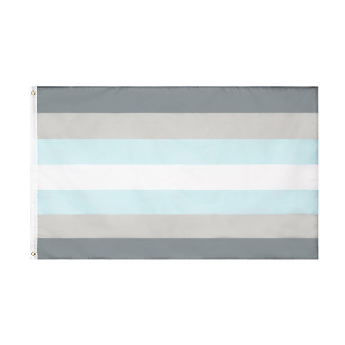 Demisexuell Flagge 90x150 Cm – Reißfeste Polyester-Fahne Mit Metallösen | LGBTQ+ Pride Flagge