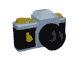 3d render of a camera spinning in place