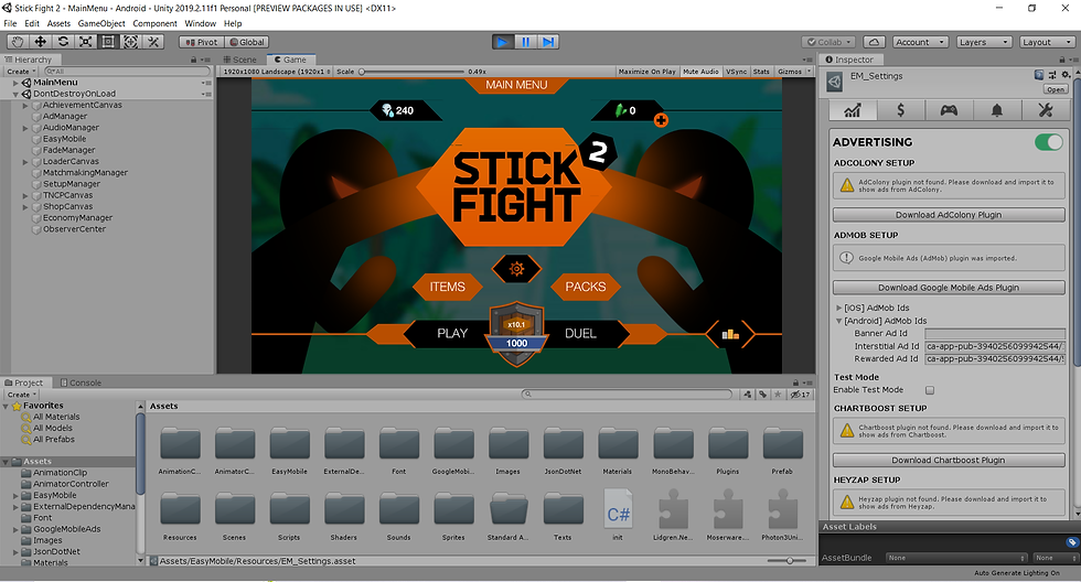 Stick Fight 2 Source Code