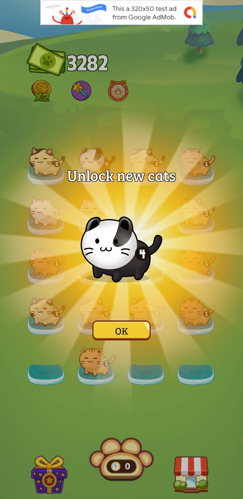 Idle Cat – Merge to Win