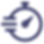Navy blue stopwatch icon with speed lines indicating quick response time from WBESS