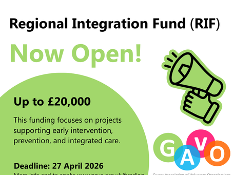 Now Open! Regional Integration Fund (RIF) Third Sector Grants Funding 