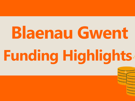 Blaenau Gwent Funding Highlights