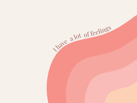 I have a lot of feelings...
