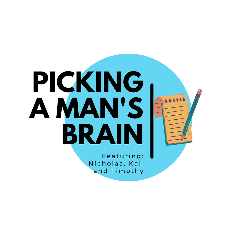 Picking a man's brain.