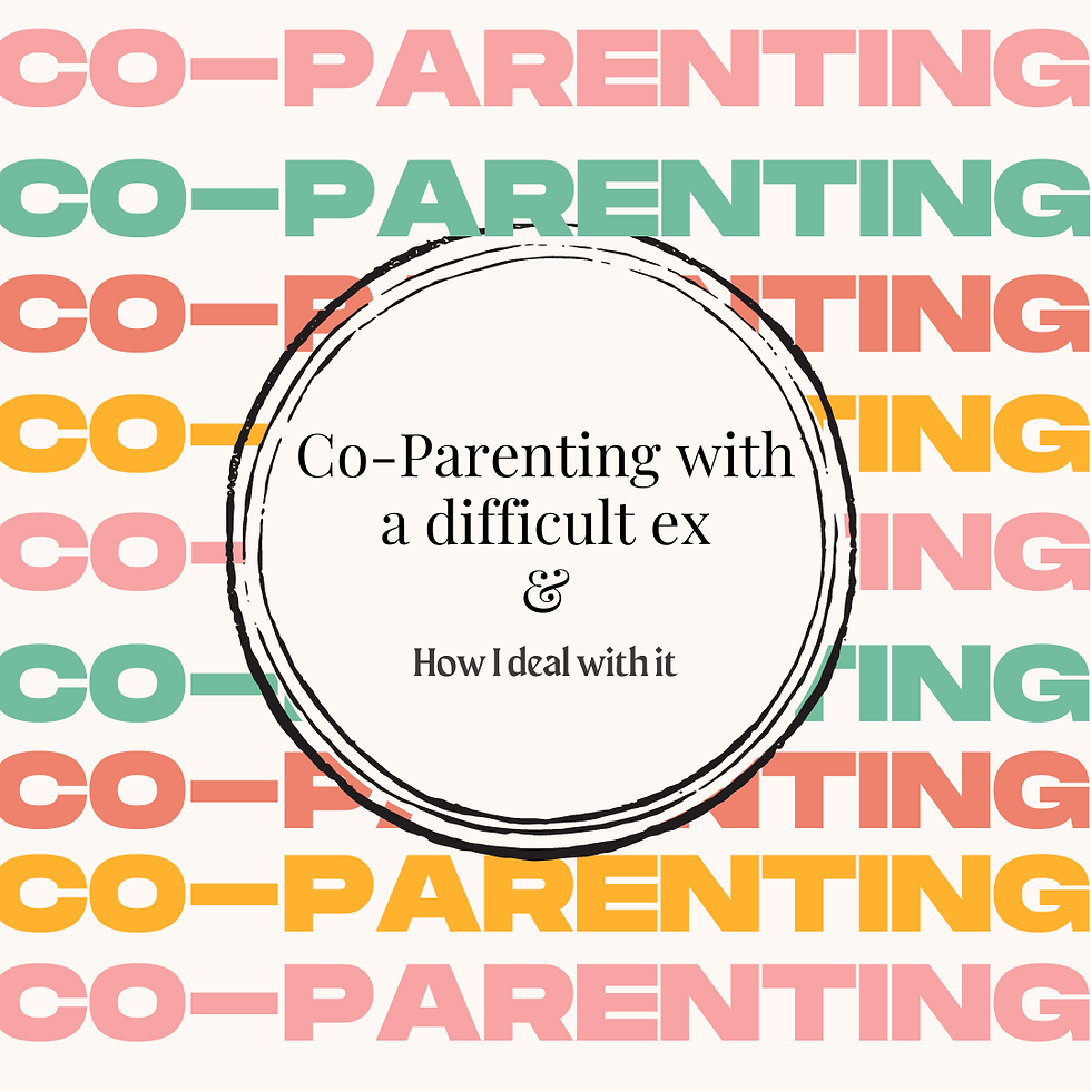 Co-Parenting with a Difficult Ex