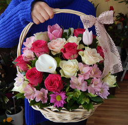 Korpa cveca sa ružama